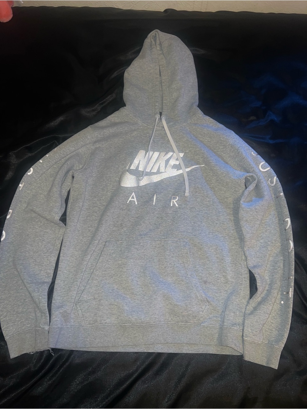 Nike Air Men's Light Gray Pullover Hoodie